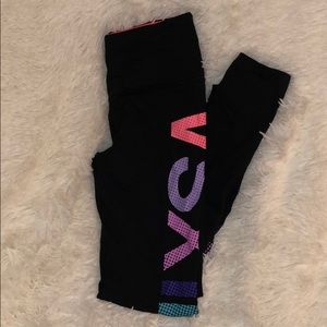 Black workout leggings